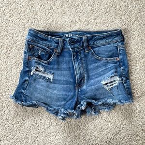 American eagle hi-rise shortie